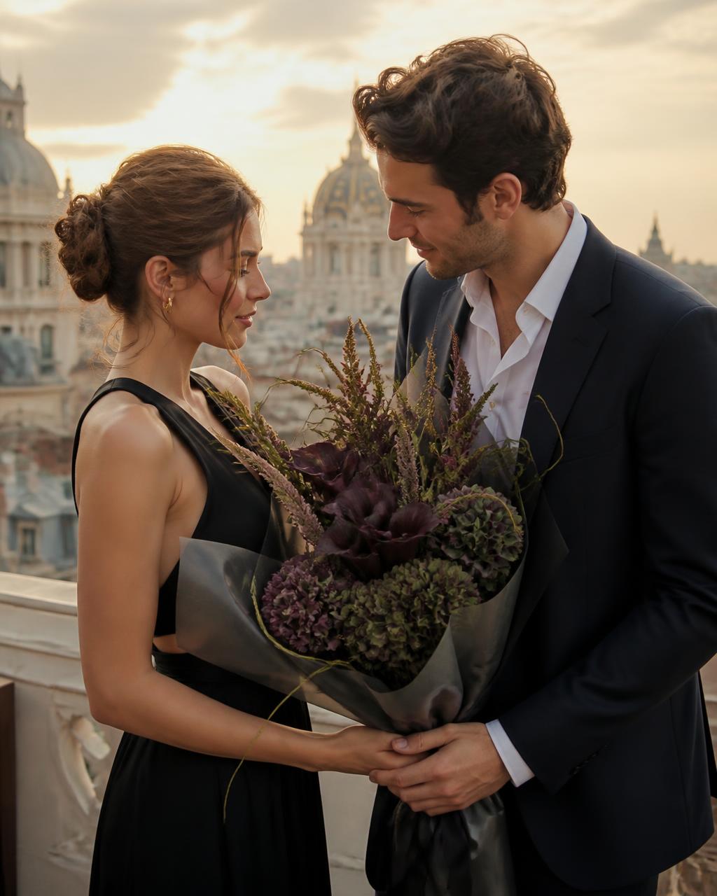 Partner receiving a meaningful gift